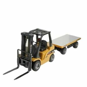 Esun RC sada kovový vysokozdvižný vozík a přívěsný valník 1: 10 obraz