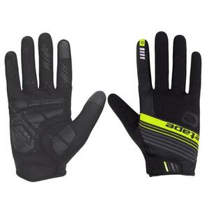 Etape Spring+ cyklistické rukavice černá-žlutá - L obraz