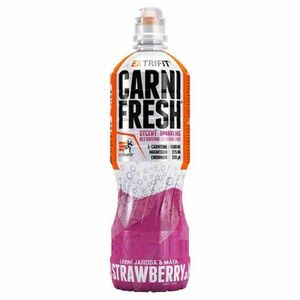 Extrifit Carnifresh Sparkling Caffein free 850ml - Malina obraz