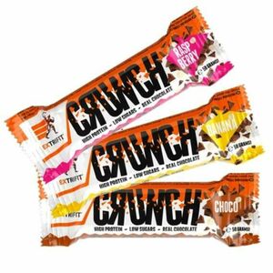Extrifit Protein Bar Crunch 50g - Malina obraz