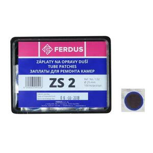 FERDUS Lepení-záplata ZS2 kulatá 25mm box 100ks obraz