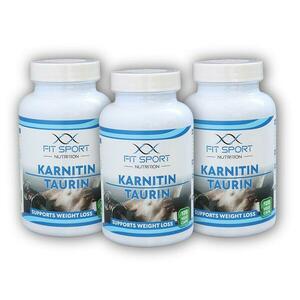 Fit Sport Nutrition 3x Karnitin Taurin 120 vege caps obraz