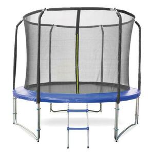 Fitness King Trampolína DELUXE 305 cm + ochranná síť + schůdky obraz