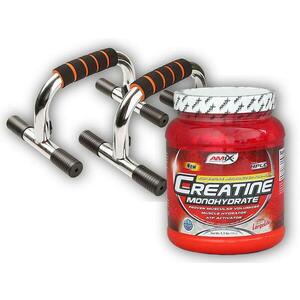 Fitsport Creatine 500g + adaptér na kliky Push Up obraz