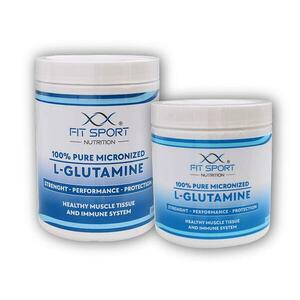 FitSport Nutrition 100% Pure Micronized L-Glutamine 550g obraz