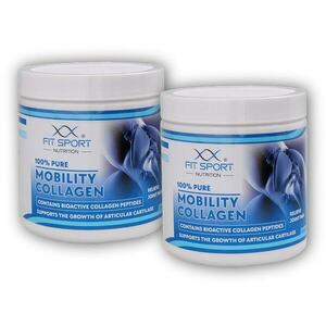 FitSport Nutrition 2x 100% Pure Mobility Collagen 300g Bioaktivní kolagenní peptidy FORTIGEL obraz