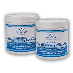 FitSport Nutrition 2x100% Pure Marine Beauty Collagen 250g Bioaktivní kolagen.peptidy VERISOL obraz