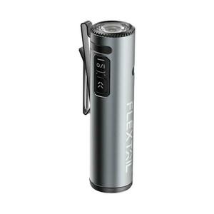 Flextail LED svítilna ZERO Flashlight 1200 - Silver (bez ochranného pouzdra) obraz
