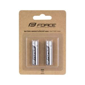 baterie FORCE mikrotužkové AAA / 1, 5V 1 x 2 ks obraz