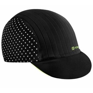 FORCE čepička s kšiltem F POINTS letní černo-fluo - černo-fluo S-M obraz