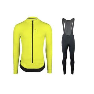 Force ENDLESS fluo dres - dlouhý rukáv + Force ENDLESS černé s vložkou - 2XL obraz