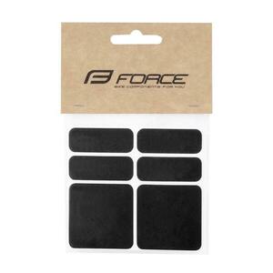 Force Nálepky reflexní sada 6 ks, černé obraz