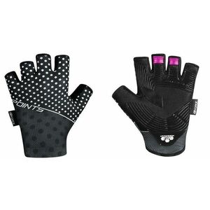 Force POINTS LADY černo-šedé dámské cyklorukavice bez zapínání - S obraz