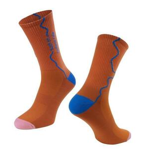Force Ponožky ENDLESS oranžové - L-XL/EU 42-46 obraz