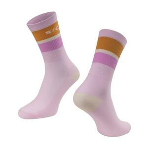 Force Ponožky STRIPE dlouhé růžové - fialové S-M/EU 36-41 obraz