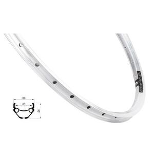 Force Ráfek PRIME 559x21, 36děr, stříbrný obraz