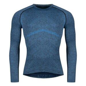 Force funkční triko SOFT dlouhý rukáv modré - modré XS-S obraz