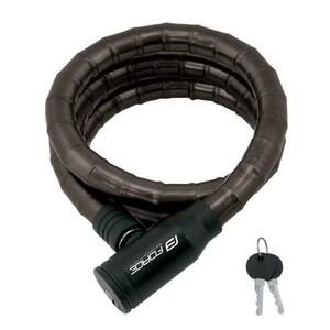 Force Zámek článkový bez držáku 150cm/18mm, černý obraz