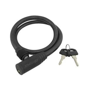 Force Zámek ECO spirálový bez držáku 80cm/12mm, černý obraz