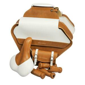 Force BRISTOL retro sada (sedlo, 2x brašna, gripy) obraz