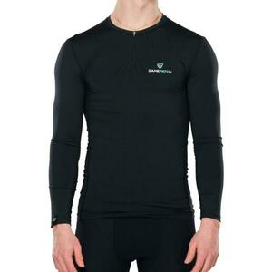 GAMEPATCH COMPRESSION SHIRT (Long-Sleeve) BLACK - XXL - Černá obraz
