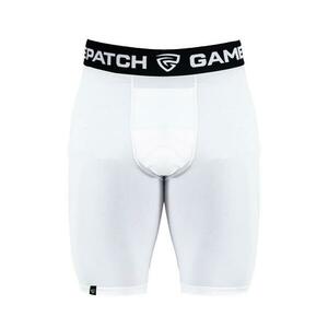 GAMEPATCH COMPRESSION SHORTS WHITE - XXL - Bílá obraz