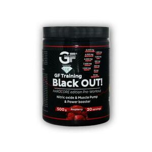 GF nutrition GF Training Black OUT 500g - Raspberry obraz