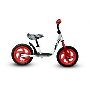 GIMME Balanční odrážedlo s platformou Viko - červenobílá obraz