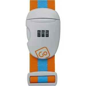 Go Travel popruh na zavazadla Combi Luggage Strap blue/orange obraz