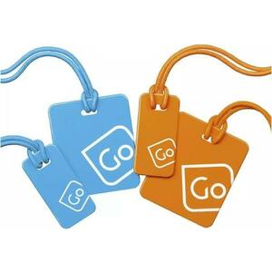Go Travel sada visaček Family Pack Tags blue/orange obraz
