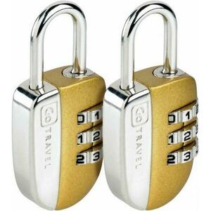 Go Travel sada zámků Secure Lock gold obraz