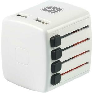 Go Travel simultánní USB nabíječka pro svět s USB porty obraz