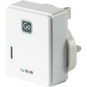 Go Travel USB nabíječka s micro USB a konektorem pro UK obraz