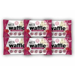 GoFitness Protein Pancake 55g - Raspberry white chocolate obraz