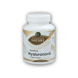 Golden Natur Kyselina Hyaluronová + Rybí kolagen + Vitamin C 100 kapslí obraz