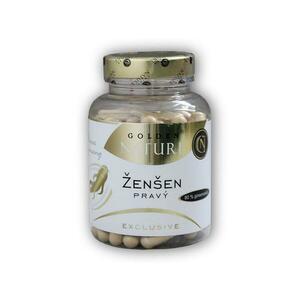 GN Exclusive Ženšen pravý 80% ginsenosidů 100 kapslí obraz