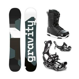 Gravity Adventure 24/25 snowboard + Raven Fastec FT360 black vázání + Raven Flush MOZ boty - 161 cm + XL (EU 43-46) obraz
