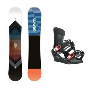 Gravity Adventure 25/26 pánský snowboard + Gravity Drift black/red vázání - 168 cm wide + XL (EU 46-48) obraz