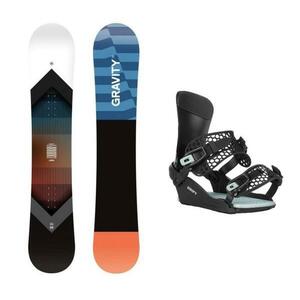 Gravity Adventure 25/26 pánský snowboard + Gravity Drift black/sage vázání - 168 cm wide + XL (EU 46-48) obraz