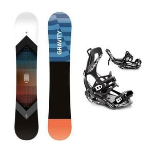 Gravity Adventure 25/26 pánský snowboard + Raven Fastec FT360 black vázání - 168 cm wide + XL (EU 43-46) obraz