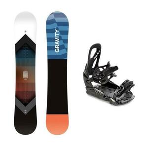 Gravity Adventure 25/26 pánský snowboard + Raven S230 Black vázání - 168 cm wide + vázání M/L (EU 41-47) obraz