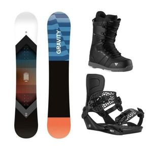 Gravity Adventure 25/26 snowboard + Gravity Indy black vázání + Gravity Void black/grey boty - 168 cm wide + L (EU 42-45) obraz