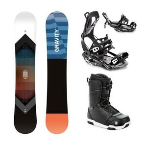 Gravity Adventure 25/26 snowboard + Raven Fastec FT360 black vázání + Raven Flush MOZ boty - 168 cm wide + XL (EU 43-46) obraz