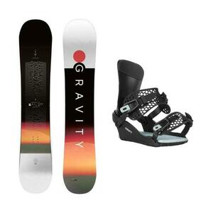 Gravity Bandit 25/26 pánský snowboard + Gravity Drift black/sage vázání - 162 cm wide + XL (EU 46-48) obraz