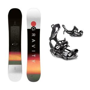 Gravity Bandit 25/26 pánský snowboard + Raven Fastec FT360 black vázání - 162 cm wide + XL (EU 43-46) obraz