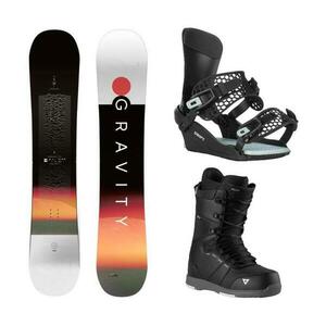 Gravity Bandit 25/26 snowboard + Gravity Drift black/sage vázání + Gravity Void black/grey boty - 162 cm wide + XL (EU 46-48) obraz