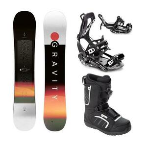 Gravity Bandit 25/26 snowboard + Raven Fastec FT360 black vázání + Raven Target ATOP obuv - 162 cm wide + XL (EU 43-46) obraz