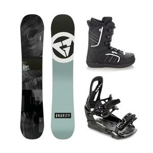 Gravity Contra 24/25 snowboard + Raven S230 Black vázání + Raven Target obuv - 159 cm + vázání M/L (EU 41-47) obraz