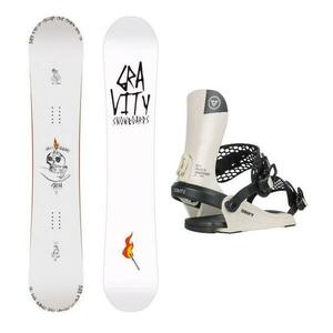 Gravity Contra 25/26 pánský snowboard + Gravity Drift bone/black vázání - 165 cm Wide + L (EU 42-45) obraz