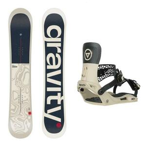Gravity Cosa 25/26 pánský snowboard + Gravity Indy stone/black vázání - 168 cm wide + L (EU 42-45) obraz